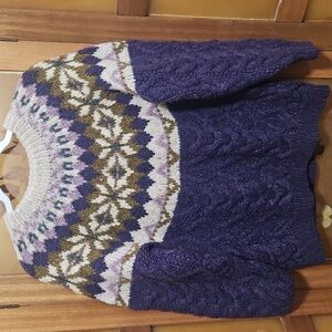 Vintage Fisherman Core S.Moritz Hand Knitted Wool Sweater